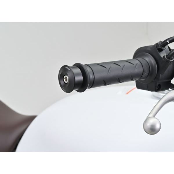 バーエンドミラーアダプター ブラック Φ30×L13 スズキ M6 左右2個セット