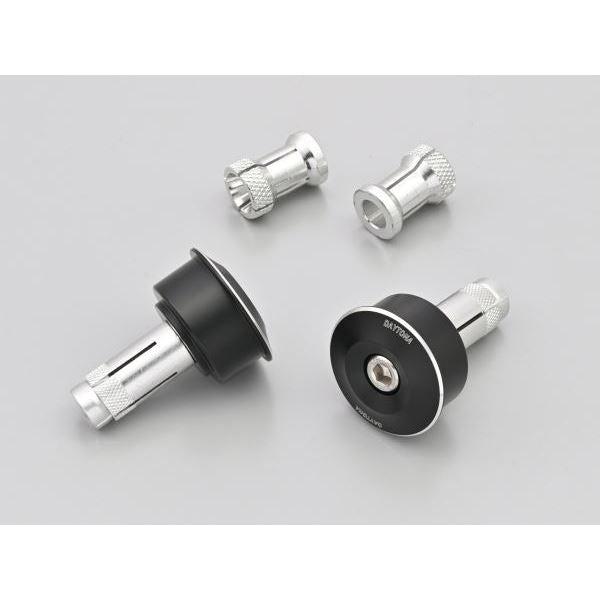 バーエンドミラーアダプター コントラストカット Φ30×L13 汎用タイプ 左右2個セット