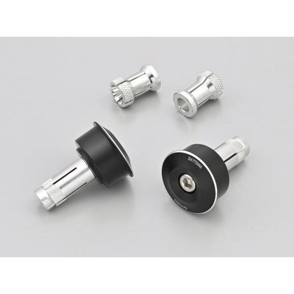 バーエンドミラーアダプター コントラストカット Φ30×L13 汎用タイプ 左右2個セット