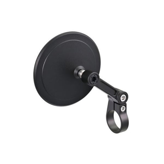 ハイビジミラー バーエンドミラー JOINT CIRCLE ブラック スリムタイプ 1個入り