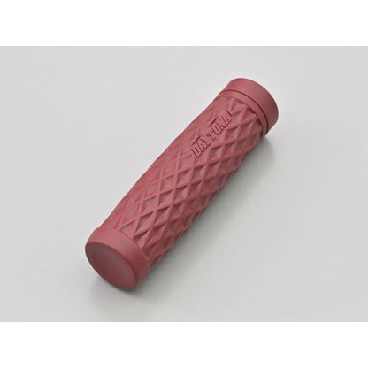 グリッピー グリップ GG-D-GRID オックスブラッドレッド 全長127mm Φ25.4 エンド非貫通