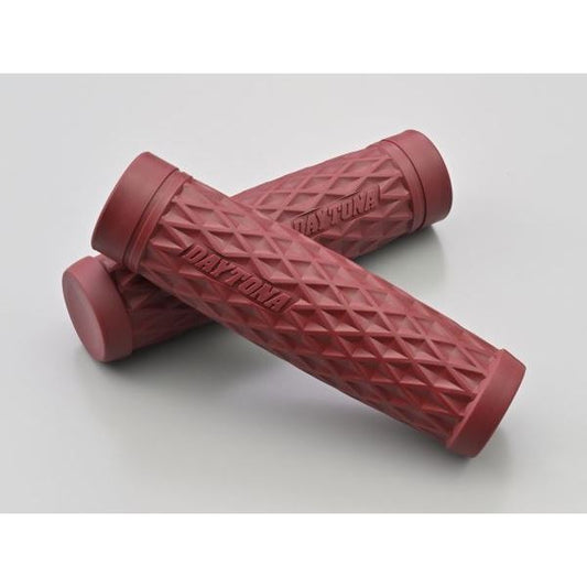 グリッピー グリップ GG-D-GRID オックスブラッドレッド 全長127mm Φ25.4 エンド非貫通