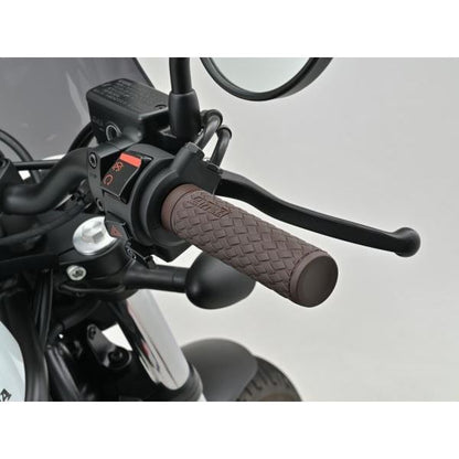 グリッピー グリップ GG-D-KNIT ブラウン 全長127mm Φ25.4 エンド非貫通