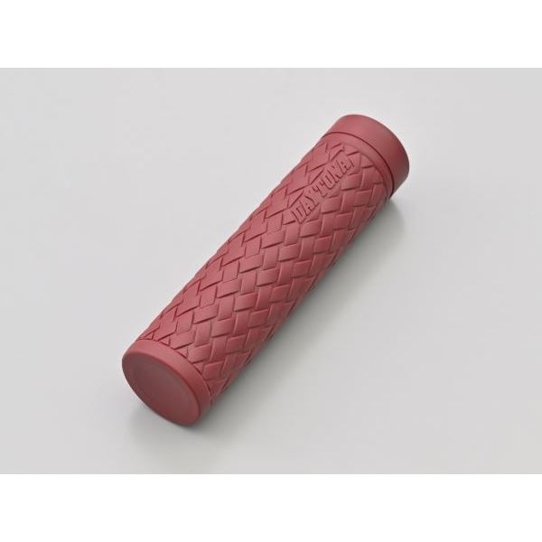 グリッピー グリップ GG-D-KNIT オックスブラッドレッド 全長127mm Φ25.4 エンド非貫通