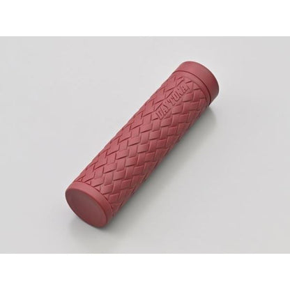 グリッピー グリップ GG-D-KNIT オックスブラッドレッド 全長127mm Φ25.4 エンド非貫通