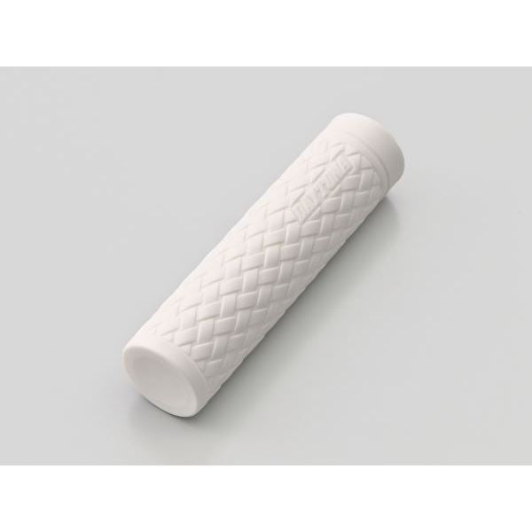 グリッピー グリップ GG-D-KNIT ホワイト 全長127mm Φ25.4 エンド非貫通