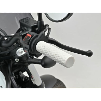 グリッピー グリップ GG-D-KNIT ホワイト 全長127mm Φ25.4 エンド非貫通