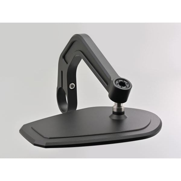 ハイビジミラー バーエンドミラー YAIBA SHIELD ブラック スリムタイプ 1個入り