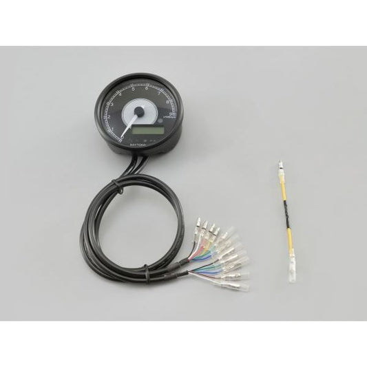 VELONA 電気式タコ＆スピードメーター Φ80 9000rpｍ