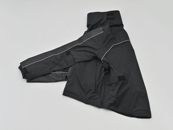 DR-001 ハイパフォーマンスレインウエア ブラック L 上下セット