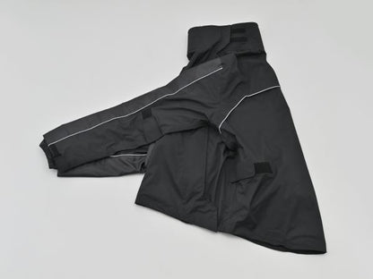 DR-001 ハイパフォーマンスレインウエア ブラック L 上下セット