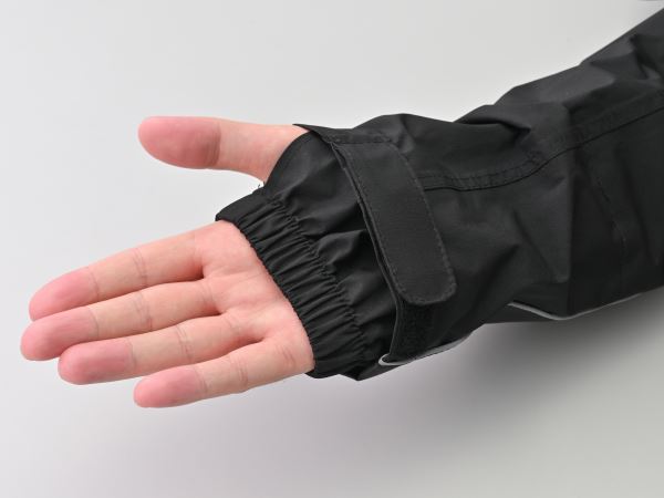 DR-001 ハイパフォーマンスレインウエア ブラック L 上下セット