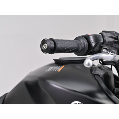 バーエンドミラーアダプター ブラック Φ30×L13 ヤマハ M16 左右2個セット