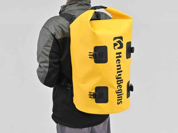DH-766 防水バックパック イエロー 30L