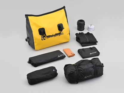 DH-767 防水シートバッグ イエロー 60L