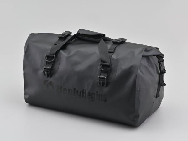 DH-772 防水シートバッグ ブラック 40L