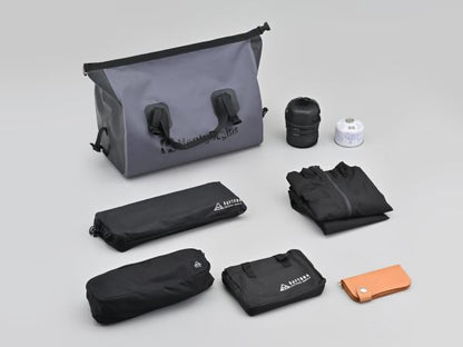 DH-772 防水シートバッグ グレー 40L