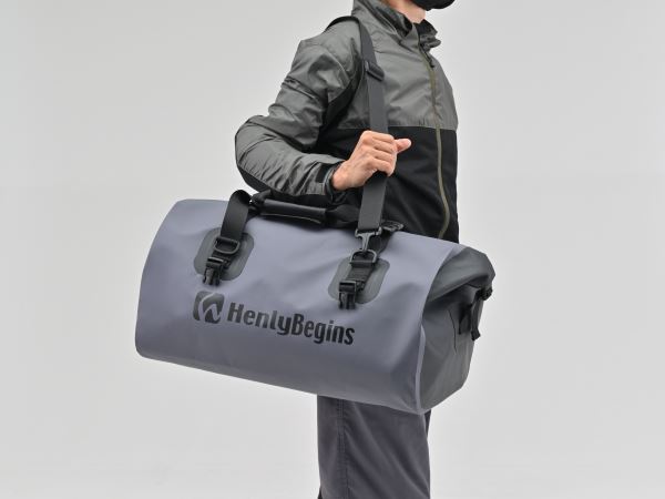 DH-772 防水シートバッグ グレー 40L