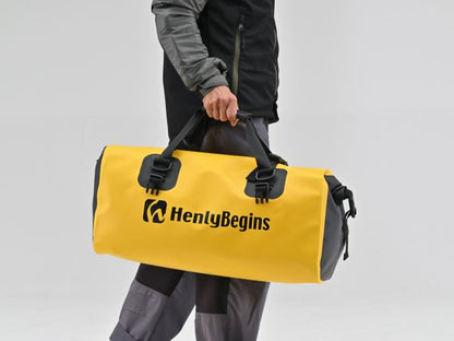 DH-772 防水シートバッグ イエロー 40L