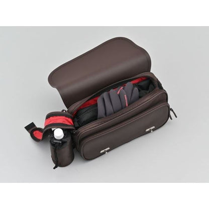 DHS-53 サドルバッグ ブラウン 9L