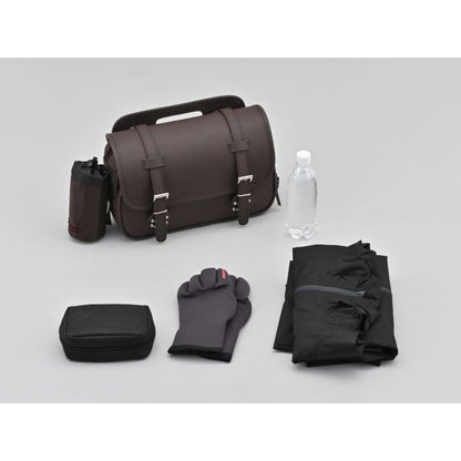 DHS-53 サドルバッグ ブラウン 9L