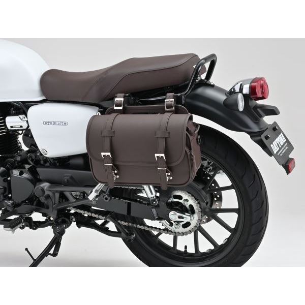 DHS-53 サドルバッグ ブラウン 9L