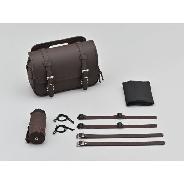 DHS-53 サドルバッグ ブラウン 9L