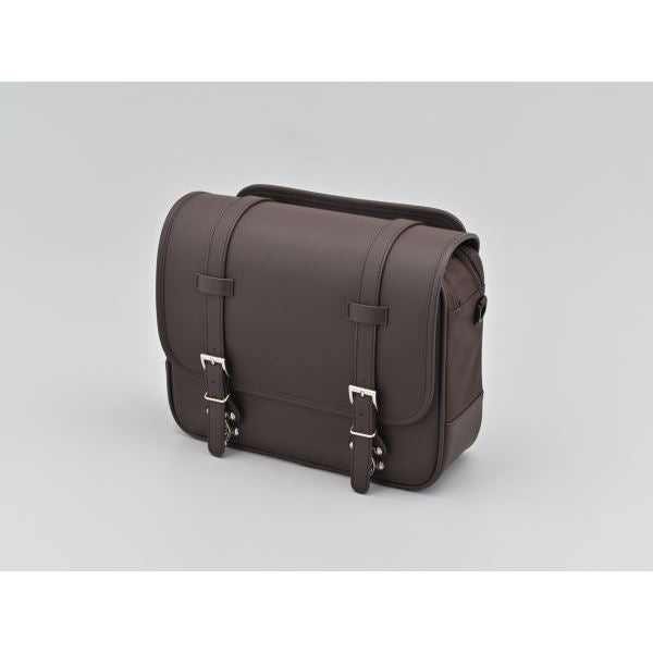 DHS-57 サドルバッグ インナー防水 ブラウン 12L