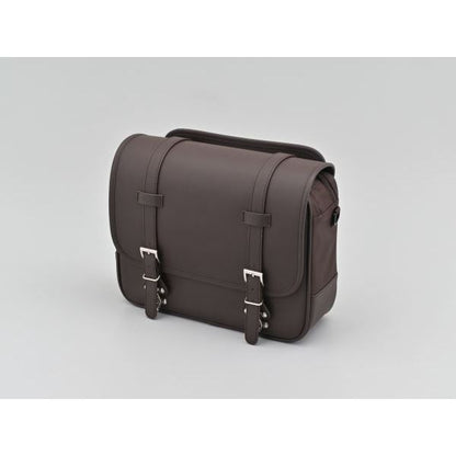 DHS-57 サドルバッグ インナー防水 ブラウン 12L