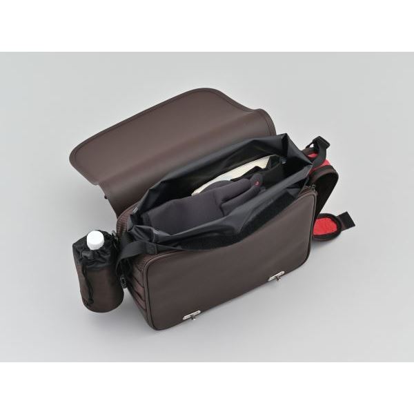 DHS-57 サドルバッグ インナー防水 ブラウン 12L