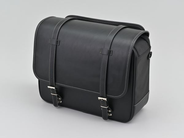 DHS-59 サドルバッグ インナー防水 ブラック プレーン 22L