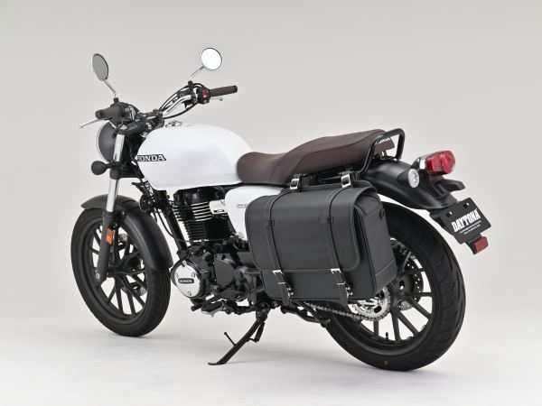 DHS-59 サドルバッグ インナー防水 ブラック プレーン 22L