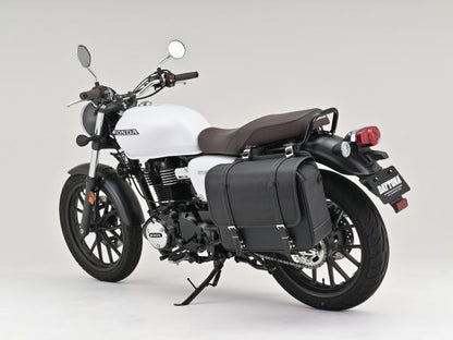 DHS-59 サドルバッグ インナー防水 ブラック プレーン 22L