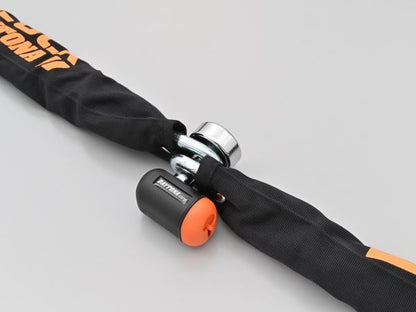 ストロンガーロックセット Φ8チェーンロック2.0+コンパクトディスクロック