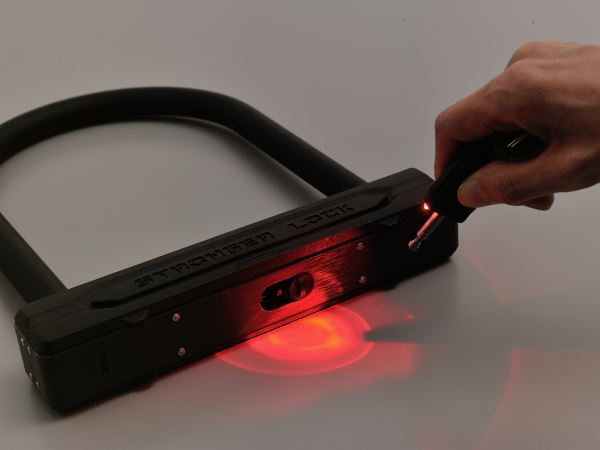 ストロンガーロックセット Φ8チェーンロック2.0+U字ロックH220mm