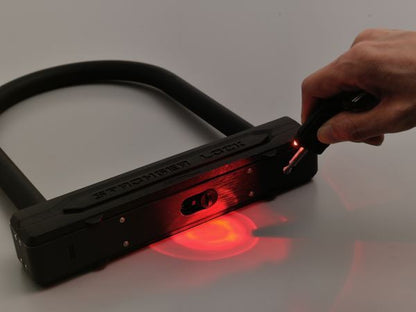 ストロンガーロックセット Φ8チェーンロック2.0+U字ロックH220mm