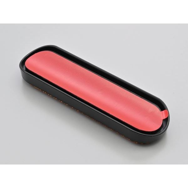 ユニバーサルリフレクター ラウンドコーナー 両面テープ貼付 アンバー 側方反射器/フォークマウント 1個入り