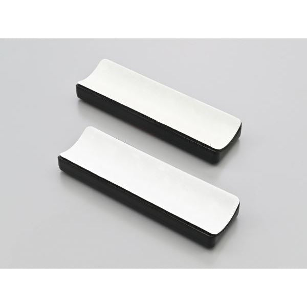 ユニバーサルリフレクター レクタングル 両面テープ貼付 アンバー 側方反射器/フォークマウント(M) 1個入り