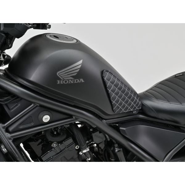 レザーニーグリップパッド ブラック レブル250/500