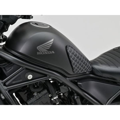 レザーニーグリップパッド ブラック レブル250/500