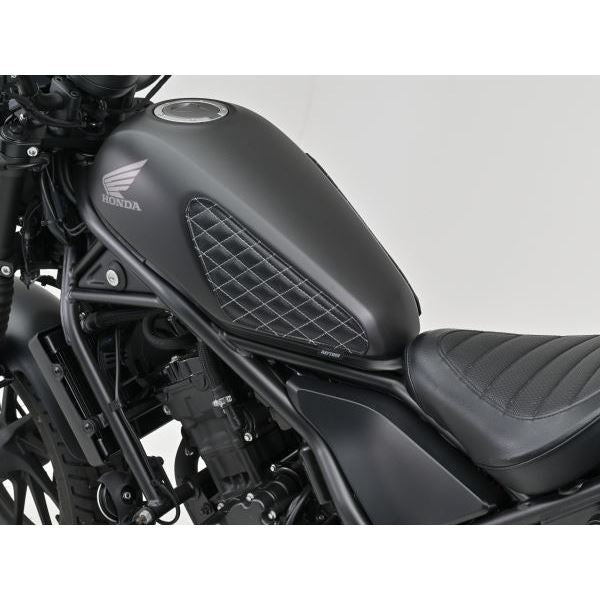 レザーニーグリップパッド ブラック レブル250/500