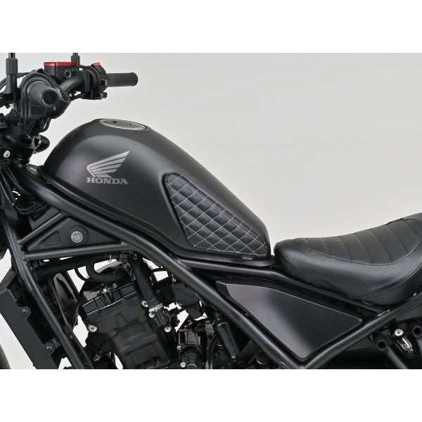 レザーニーグリップパッド ブラック レブル250/500