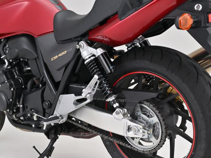 Adjustable Rear Shock, Silver Body/Black Spring