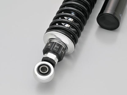 Adjustable Rear Shock, Silver Body/Black Spring