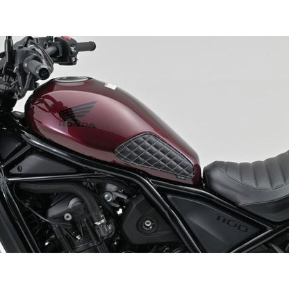 レザーニーグリップパッド ブラック レブル1100/DCT/T