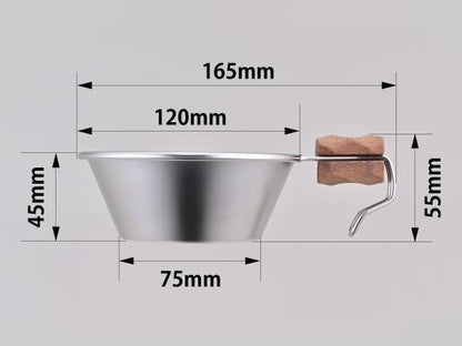 シェラカップ NAGURI ステンレス