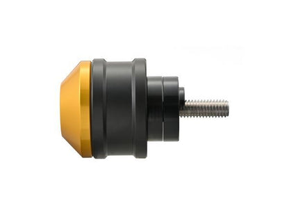 Aluminum Billet Middle Weight Bar Ends High Dish M6 Type Gold for Honda Models