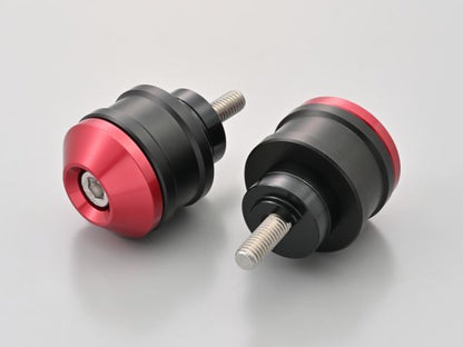 Aluminum Billet Middle Weight Bar Ends High Dish M6 Type Red HONDA vehicles