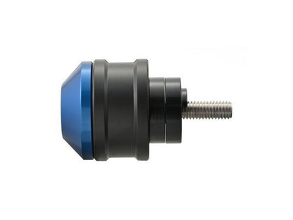 Aluminum Billet Middle Weight Bar End High Dish M6 Type Blue for HONDA