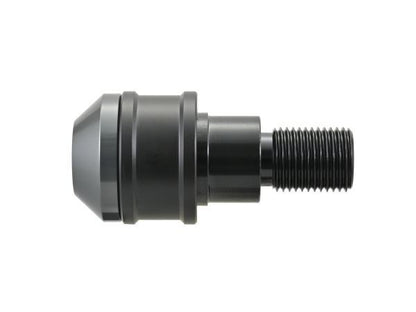 Aluminum Billet Middle Weight Bar Ends High Dish M16 Type Gunmetal for YAMAHA Motorcycles
